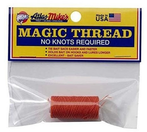 Atlas Mikes Magic Thread 100 Feet Orange