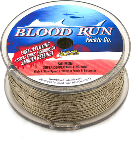 Blood Run Tackle Copper Trolling Wire 45lb