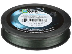 Power Pro Maxcuatro Spectra Braided Line Moss Green – Outdoorsmen