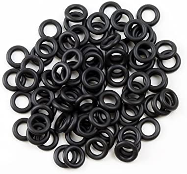 Senko Wacky O Ring Black 25pk