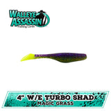 Bass Assassin Walleye Turbo Shad