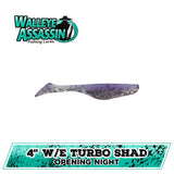 Bass Assassin Walleye Turbo Shad