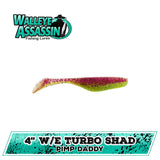 Bass Assassin Walleye Turbo Shad