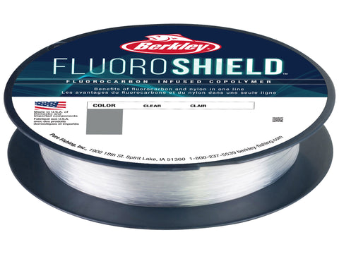 Berkley FluoroShield Clear Fluorocarbon Fishing Line